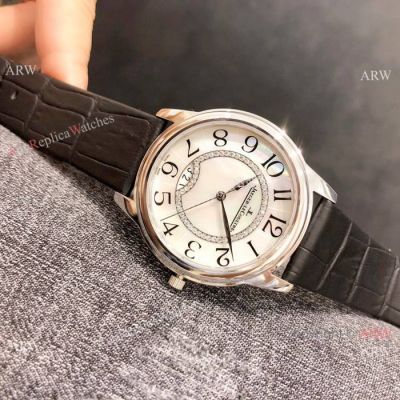 Replica Jaeger leCoultre Rendez-Vous Date Ladies Watch White MOP Dial